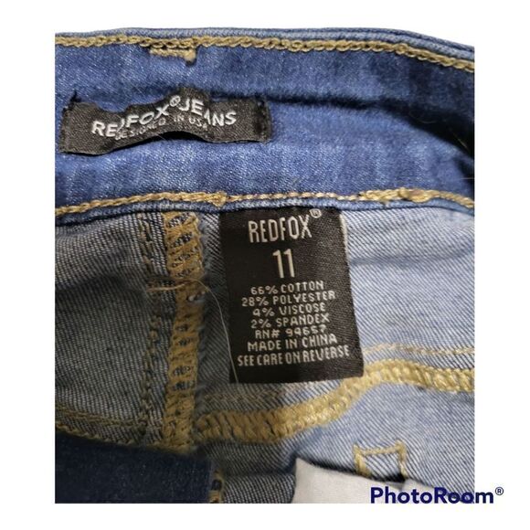 Redfox Destroyed Skinny Jeans - Picture 3 of 3